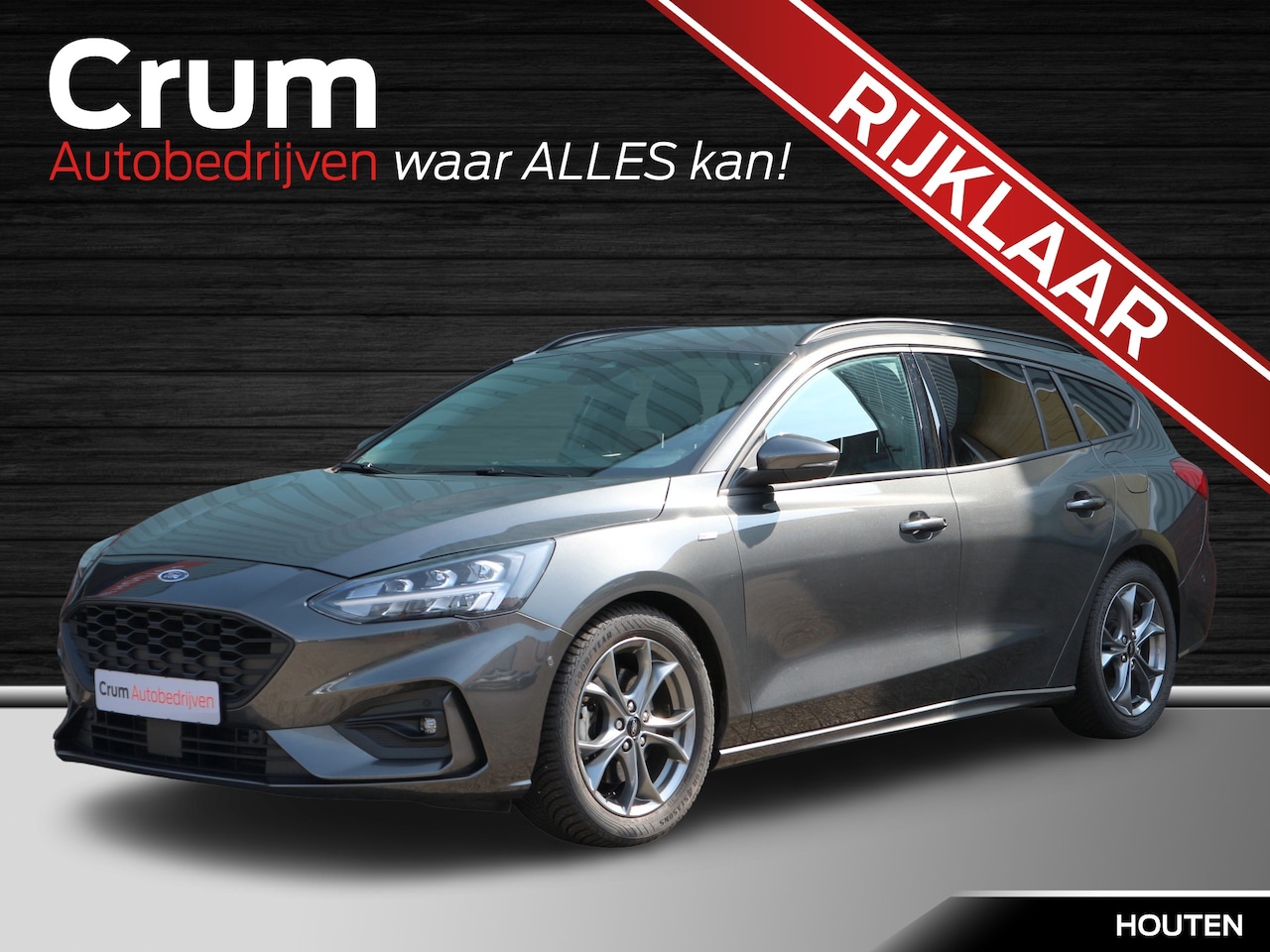 Ford Focus Wagon - 1.0 125pk Hybrid ST Line * Winter-, Technology-, Comfort Pack * Head up display * Ford Pro - AutoWereld.nl