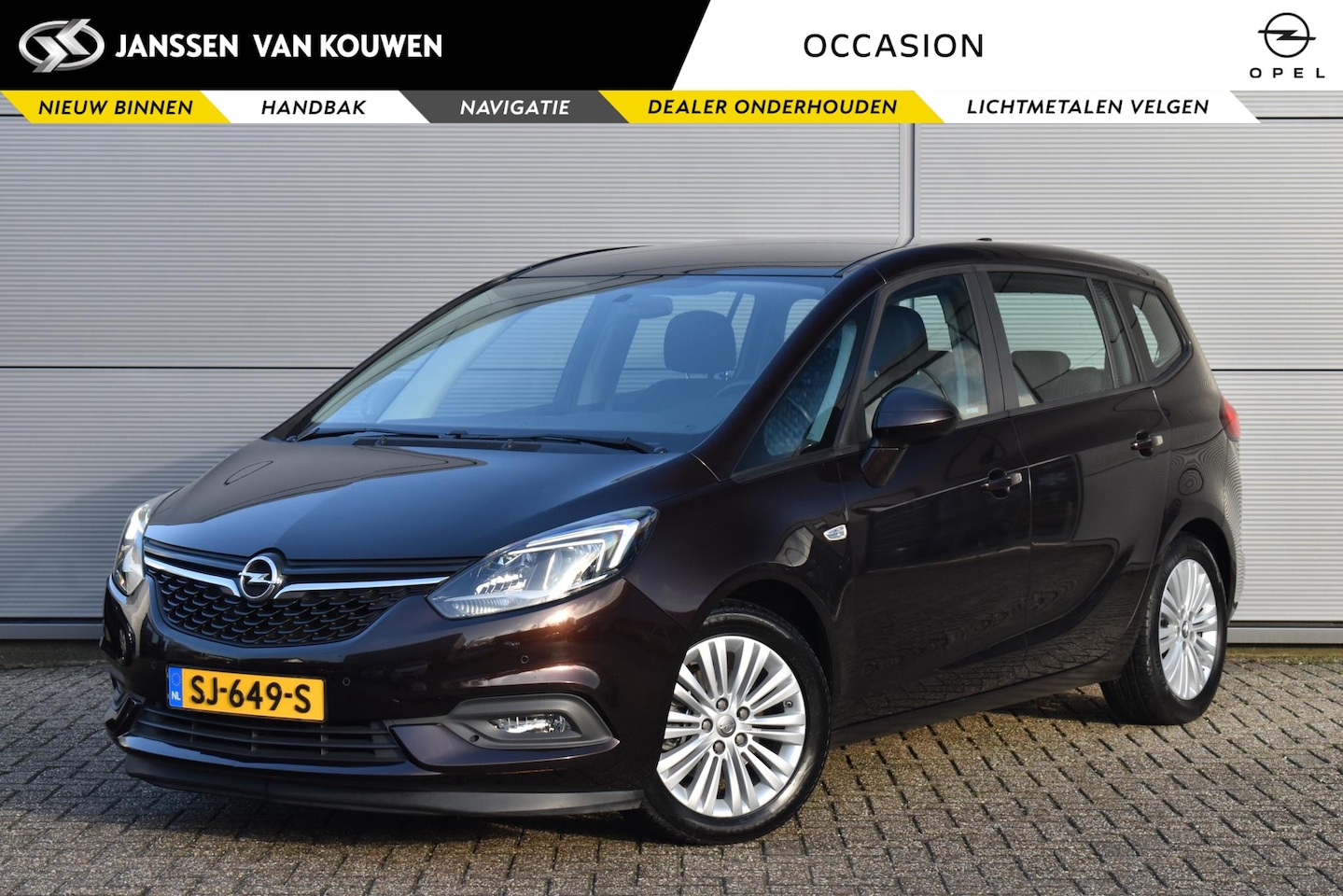 Knikken Overtuiging Markeer Opel Zafira 1.4 Turbo Edition 7p. | Navigatie | Trekhaak | 7 Persoons 2017  Benzine - Occasion te koop op AutoWereld.nl