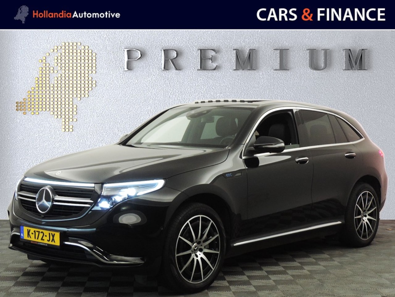 Mercedes Benz Eqc 400 4matic Amg Premium Plus Panodak Hud Burmester 360 Led Sfeerverlichting Elektrisch Occasion Te Koop Op Autowereld Nl