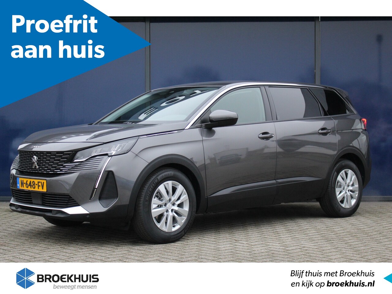 Peugeot 5008 - ACTIVE EAT8 AUTOMAAT NAVIGATIE CLIMA CAMERA PDC V+A AGT-STOEL BLUETOOTH 7P BEL OF WHATSAPP - AutoWereld.nl
