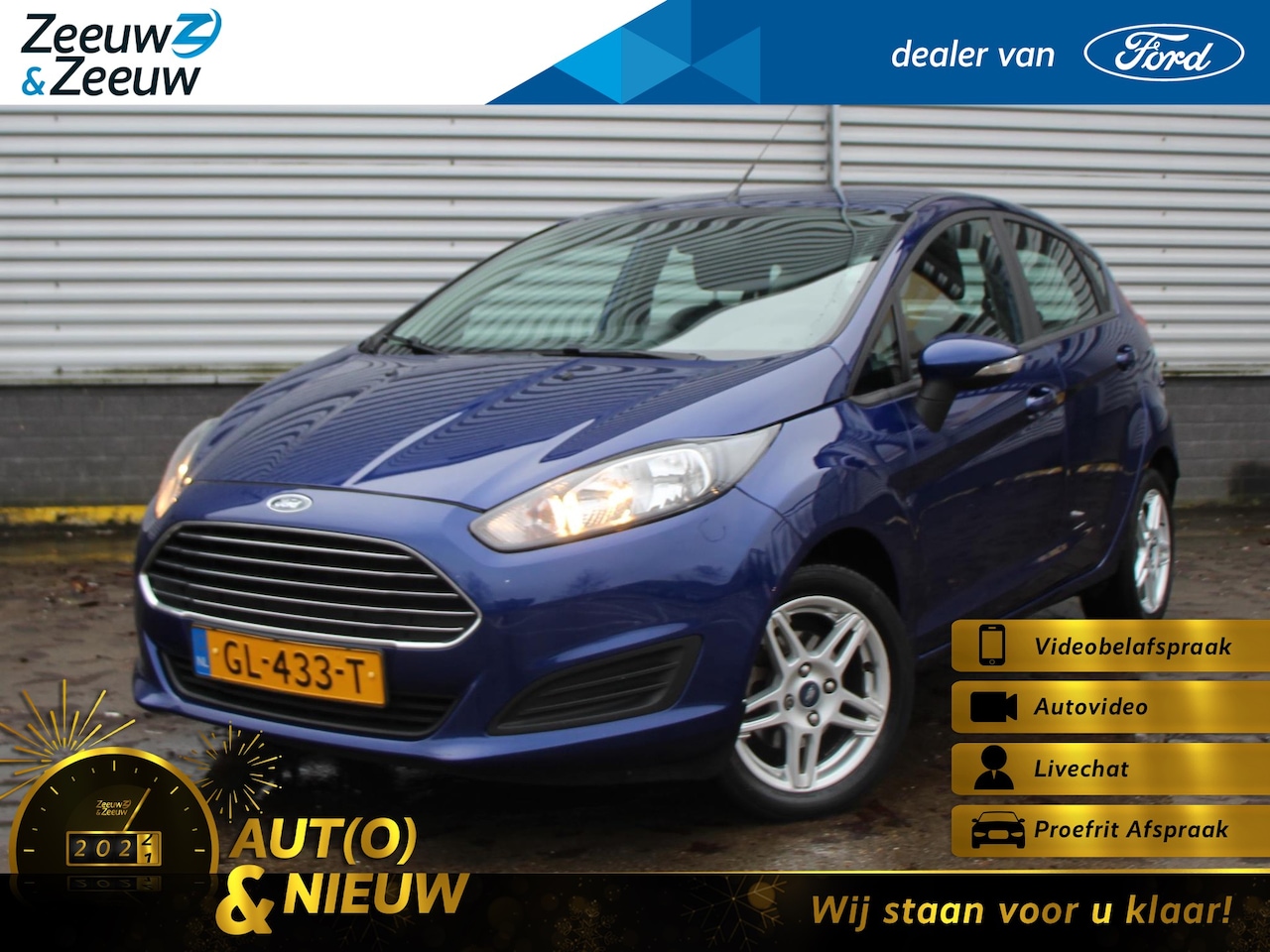 intern onthouden Handboek Ford Fiesta 1.0 Style 65pk | Navigatie | Lichtmetalen velgen | Multimedia  ondersteuning 2015 Benzine - Occasion te koop op AutoWereld.nl