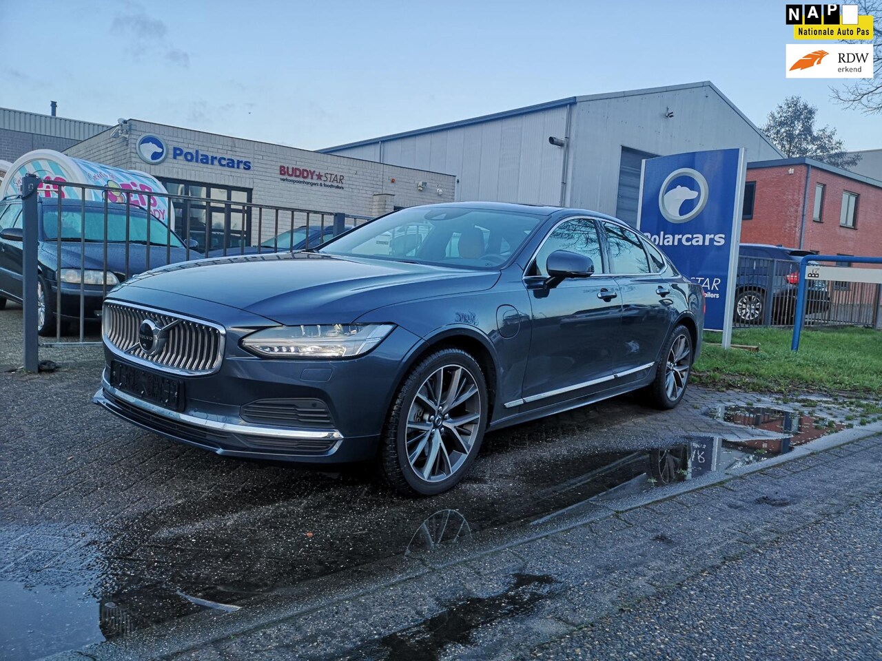 Volvo S90 - 2.0 T8 AWD Inscription Exclusive alle opties 2021 9.000km! - AutoWereld.nl