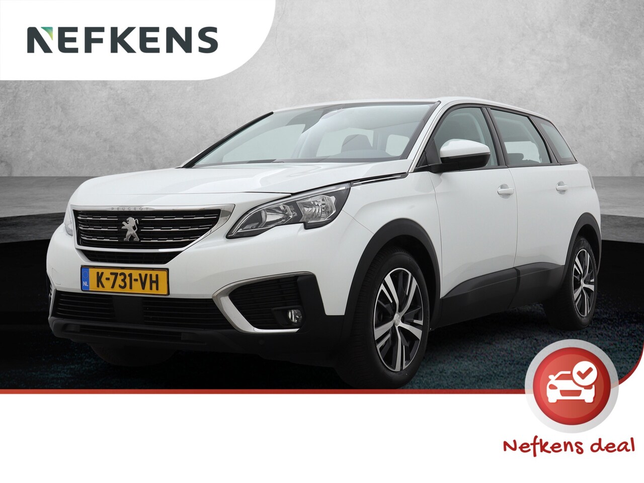 Peugeot 5008 - SUV Active 130pk | Navigatie | Adaptieve Cruise Control | 18" Lmv | Achteruitrijcamera | - AutoWereld.nl