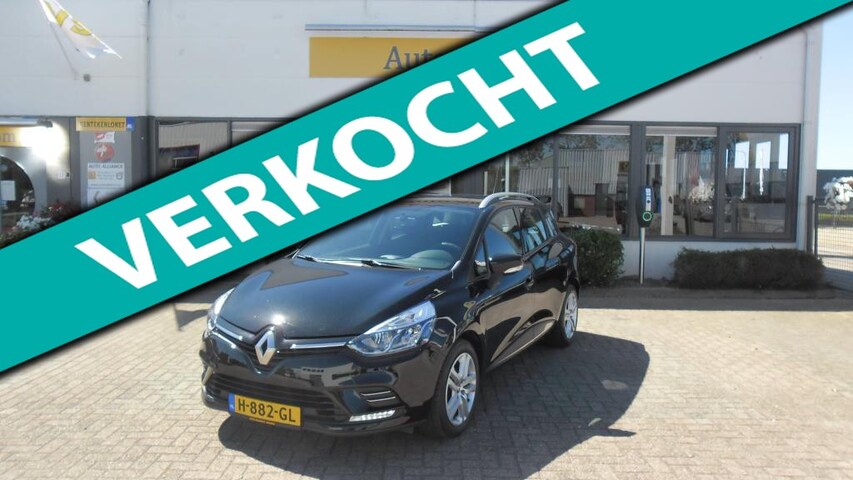 Renault Clio Estate 0.9 TCe trekhaak, velgen, airco lage kilometerstand 2016 Benzine - Occasion te koop op AutoWereld.nl