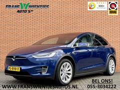 Tesla Model X - 100D | 418pk | Luchtvering | Panorama-dak | Autopilot | Nederlandse auto | EX BTW | Ledere