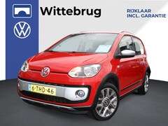 Volkswagen Up! - 1.0 cross up Executive 75pk / Navigatie / Bluetooth / Airco / LM velgen / Dakrailing alumi