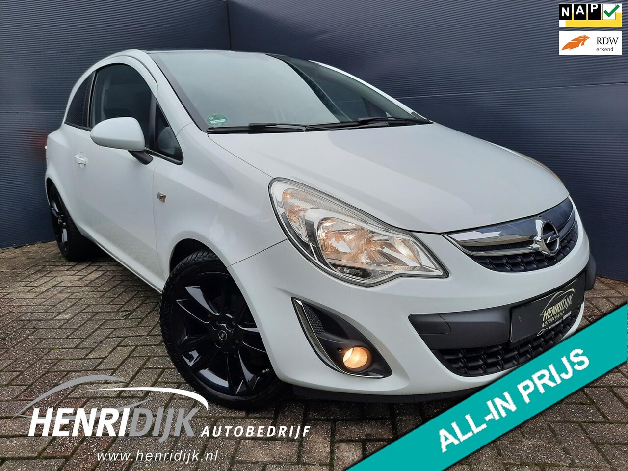 Opel Corsa 1.4-16V Color Edition AC / Stoel-Stuur verw / Elek.Pakket 2011  Benzine - Occasion te koop op AutoWereld.nl