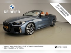 BMW 4-serie Cabrio - M440i XDrive M-Sportpakket / Laserlicht / Leder / Navigatie / Keyles go / Windscherm / Sto