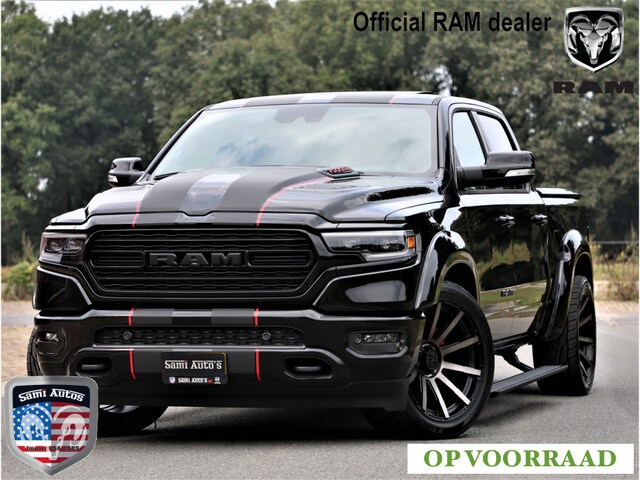 Dodge Ram 1500 MARGE / BTW VRIJ / BIJTELLING VRIJ | LIMITED NIGHT EDITION |  BOM VOL | LUCHTVERING | LINE 2020 LPG - Occasion te koop op AutoWereld.nl