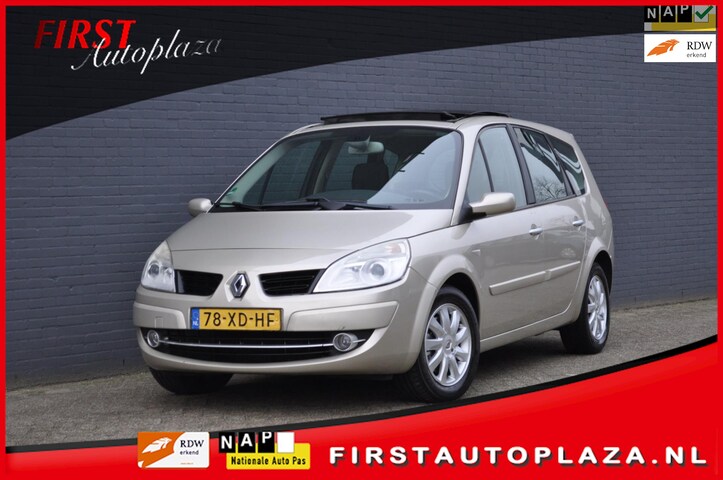 Renault Grand Scénic 2.0-16V Tech Line AIRCO/PANO/NAVI/CRUISE/ISOFIX |  NETTE AUTO 2007 Benzine - Occasion te koop op AutoWereld.nl