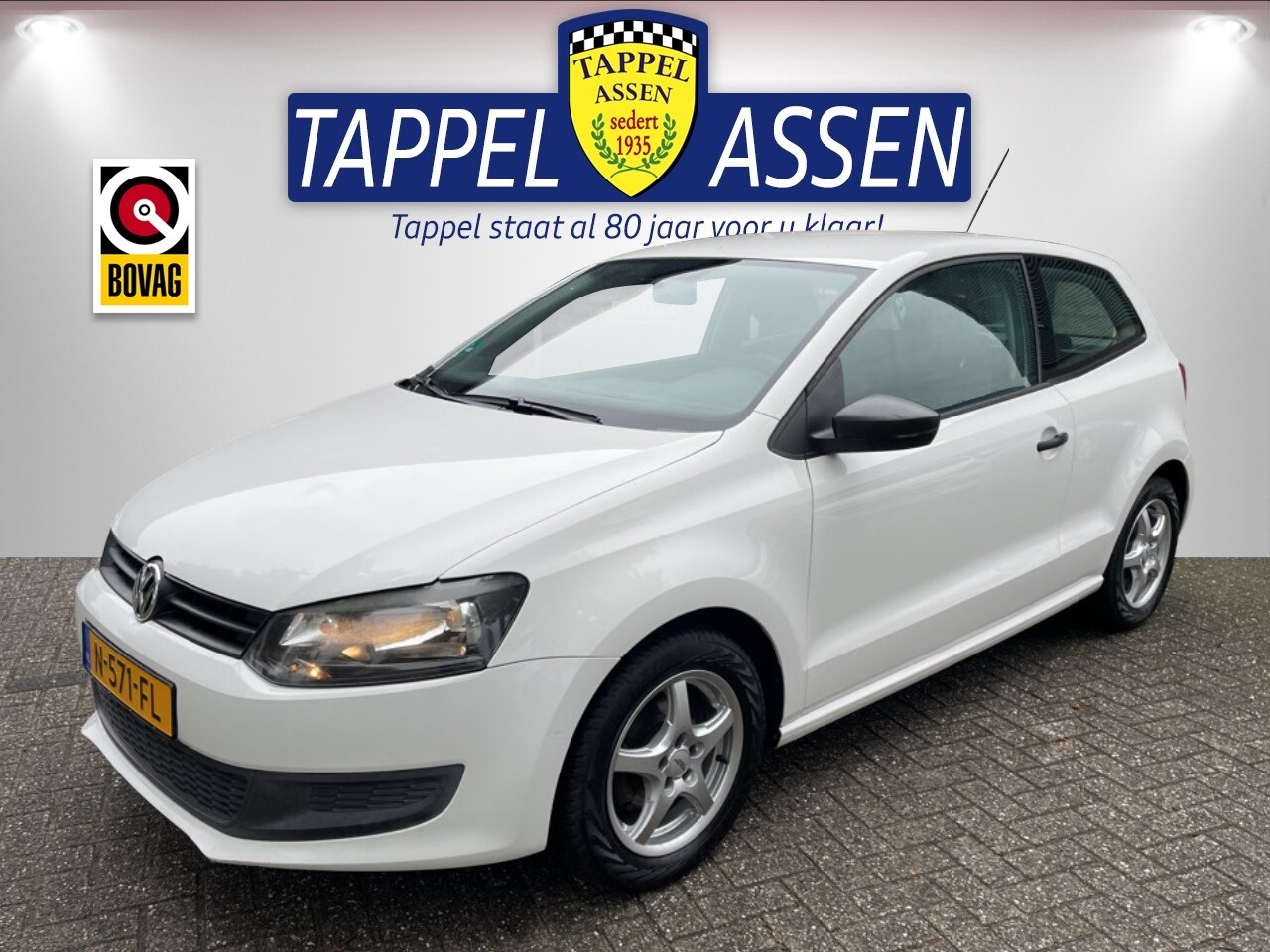 Volkswagen Polo 1.2 Easyline incl. Airco / L.M. velgen 2010 Benzine -  Occasion te koop op AutoWereld.nl