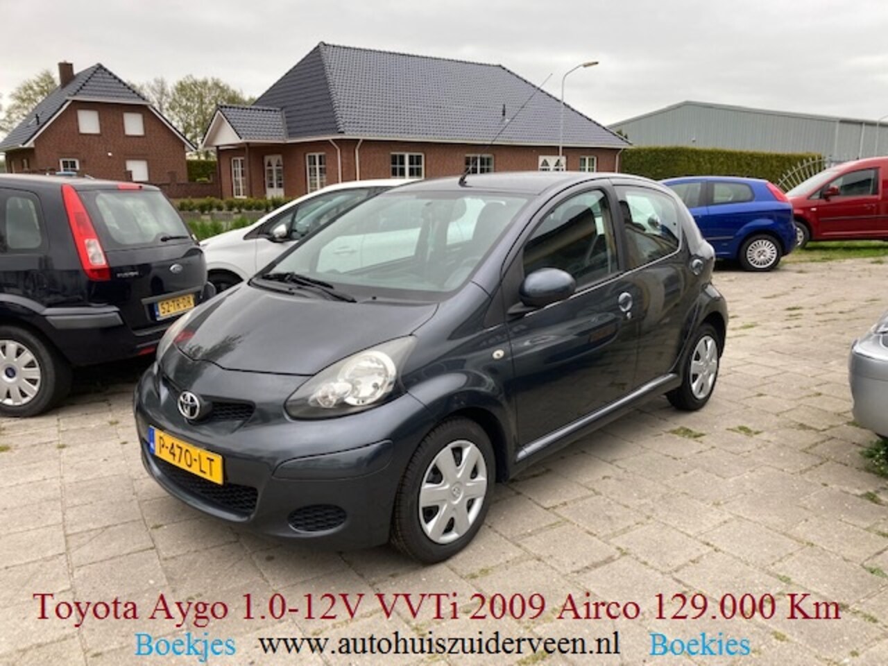 Toyota Aygo - 1.0 12V VVT-I 5DRS Comfort Airco Boekjes - AutoWereld.nl