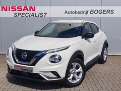 Nissan Juke - 1.0 DIG-T N-Connecta DCT Automaat Navigatie, Climate Control, Cruise Control, 17"Lm, Achte