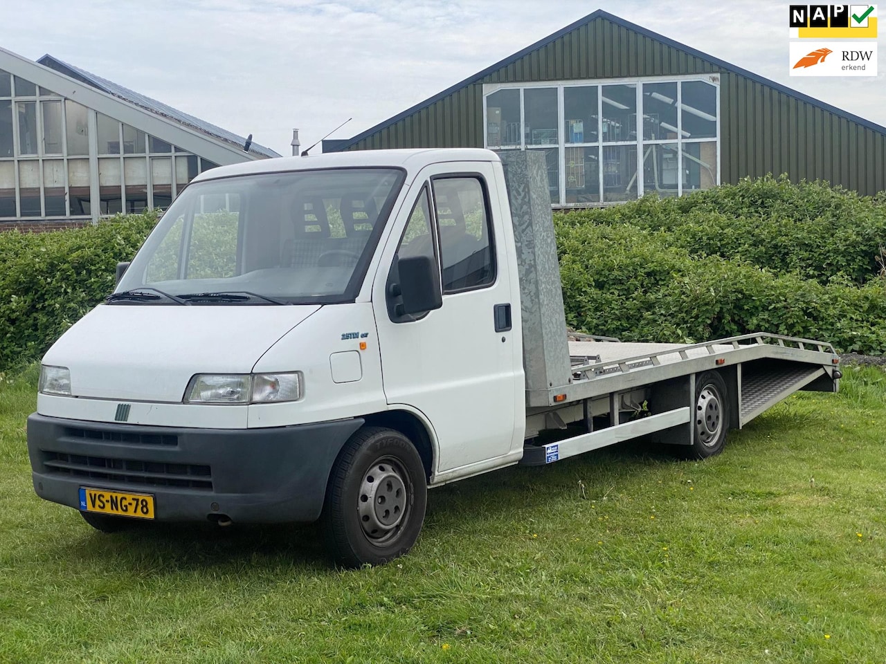 Fiat Ducato - 18 2.5 370 18 2.5 370,Rijdt als een zonnetje,Bluetooth, Koppeling vervangen. - AutoWereld.nl