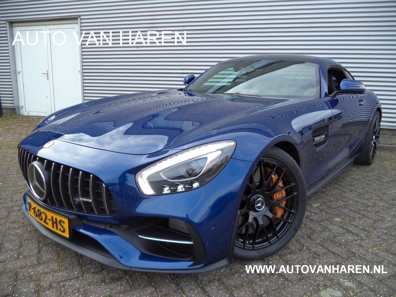 Mercedes-Benz AMG GT - 4.0 S KERAMISCHE REMMEN AERO PACK BURMESTER DYNAMIC PACK PERFORMANCE STOELEN CARBON NIGHT - AutoWereld.nl