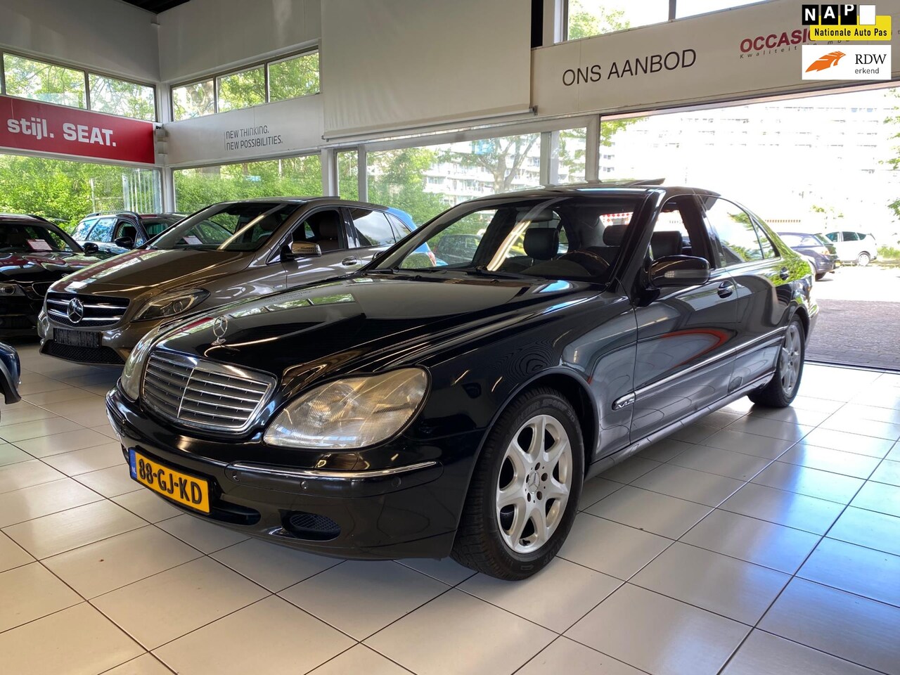 Mercedes-Benz S-klasse - 600 Lang V12 - 386 pk - FULL !! - AutoWereld.nl