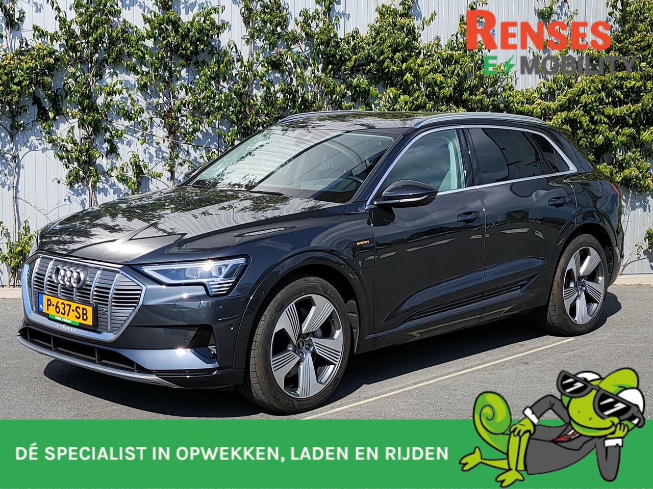 Audi e-tron - e-tron 55 quattro // Panoramadak // 8% // trekhaak - AutoWereld.nl