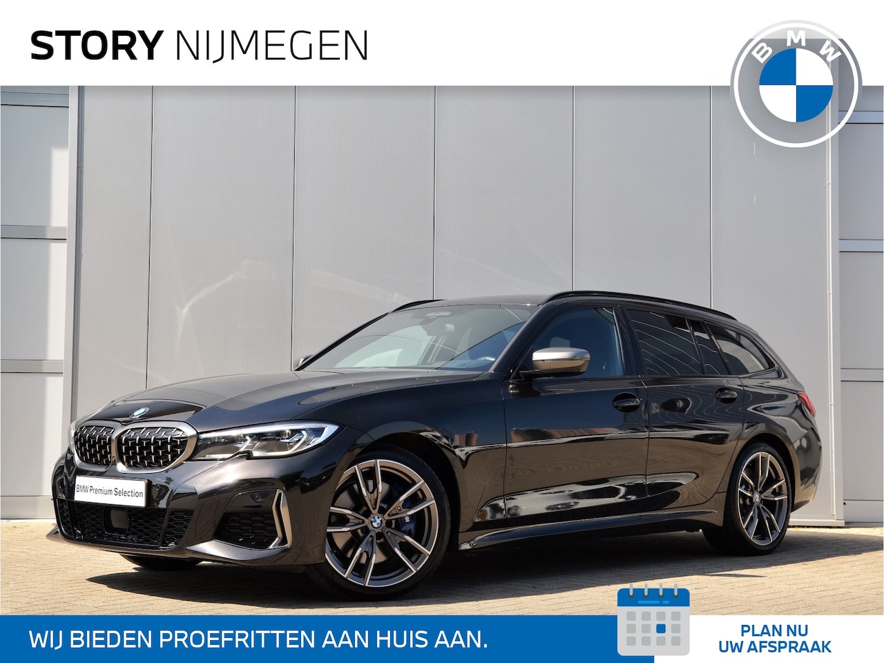 BMW 3-serie Touring - M340i xDrive High Executive Automaat / Panoramadak / M Adaptief onderstel / Laserlight / P - AutoWereld.nl