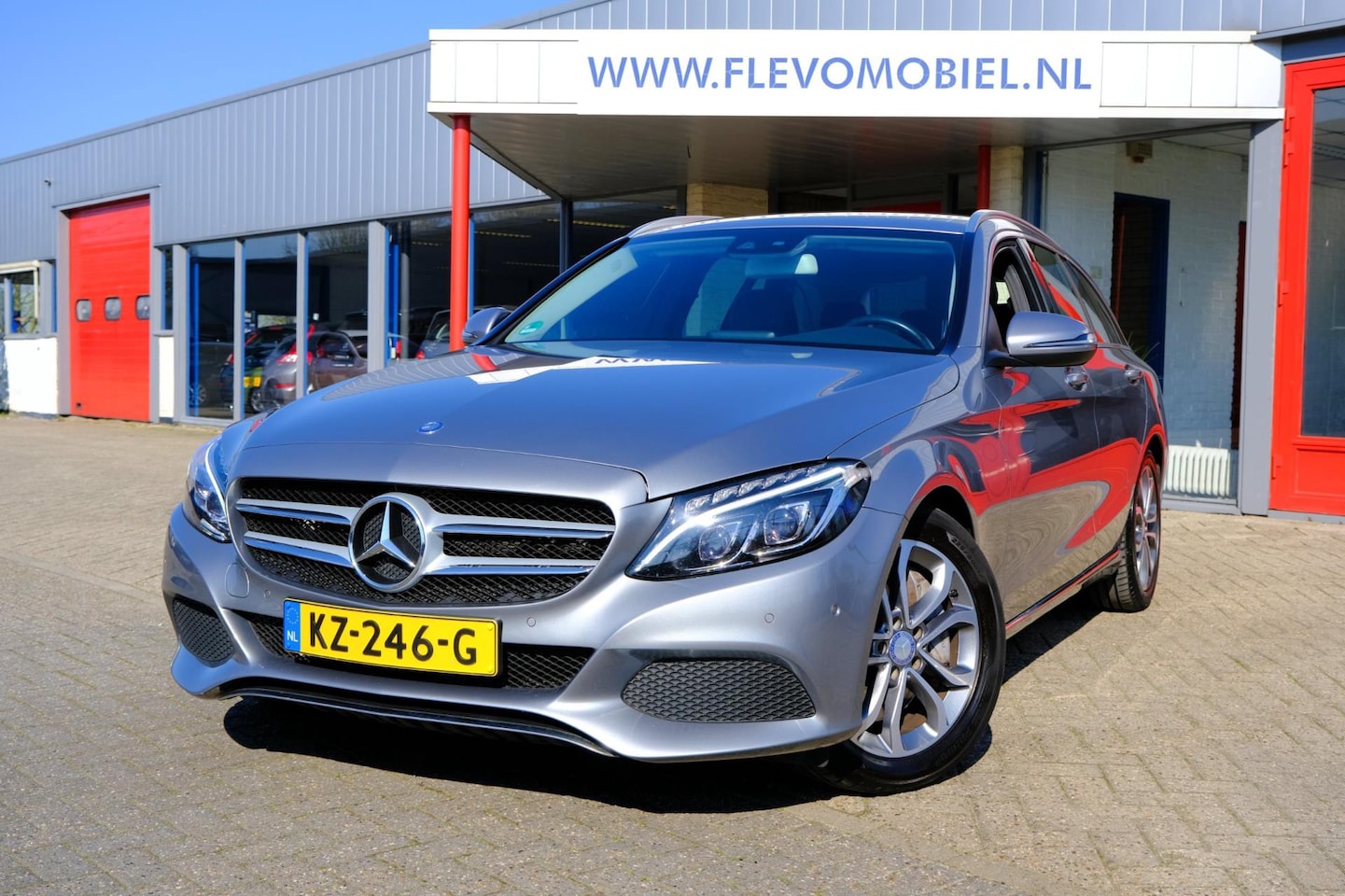 Mercedes-Benz C-klasse Estate - 350 e -Incl.BTW!- Lease Edition Navi|Half Leder|Clima|LMV|Full-LED|PDC - AutoWereld.nl