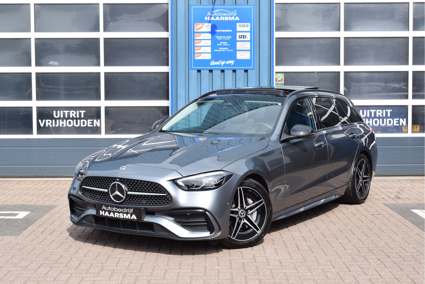 Mercedes-Benz C-klasse Estate - nieuw typ 200 AMG Line Panoramadak - AutoWereld.nl