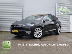 Tesla Model X - 75D (4x4) 7p. AutoPilot3.0+FSD, 4% Bijtelling, incl. BTW