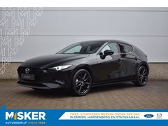 Mazda 3 - 3 Luxury I-Activsense/Skyactiv-X 180PK/18''ZWARTE VELGEN