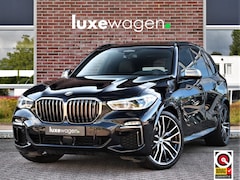 BMW X5 - M50d 400pk grijs kenteken SkyLounge Luchtv Nightvision Laser ACC