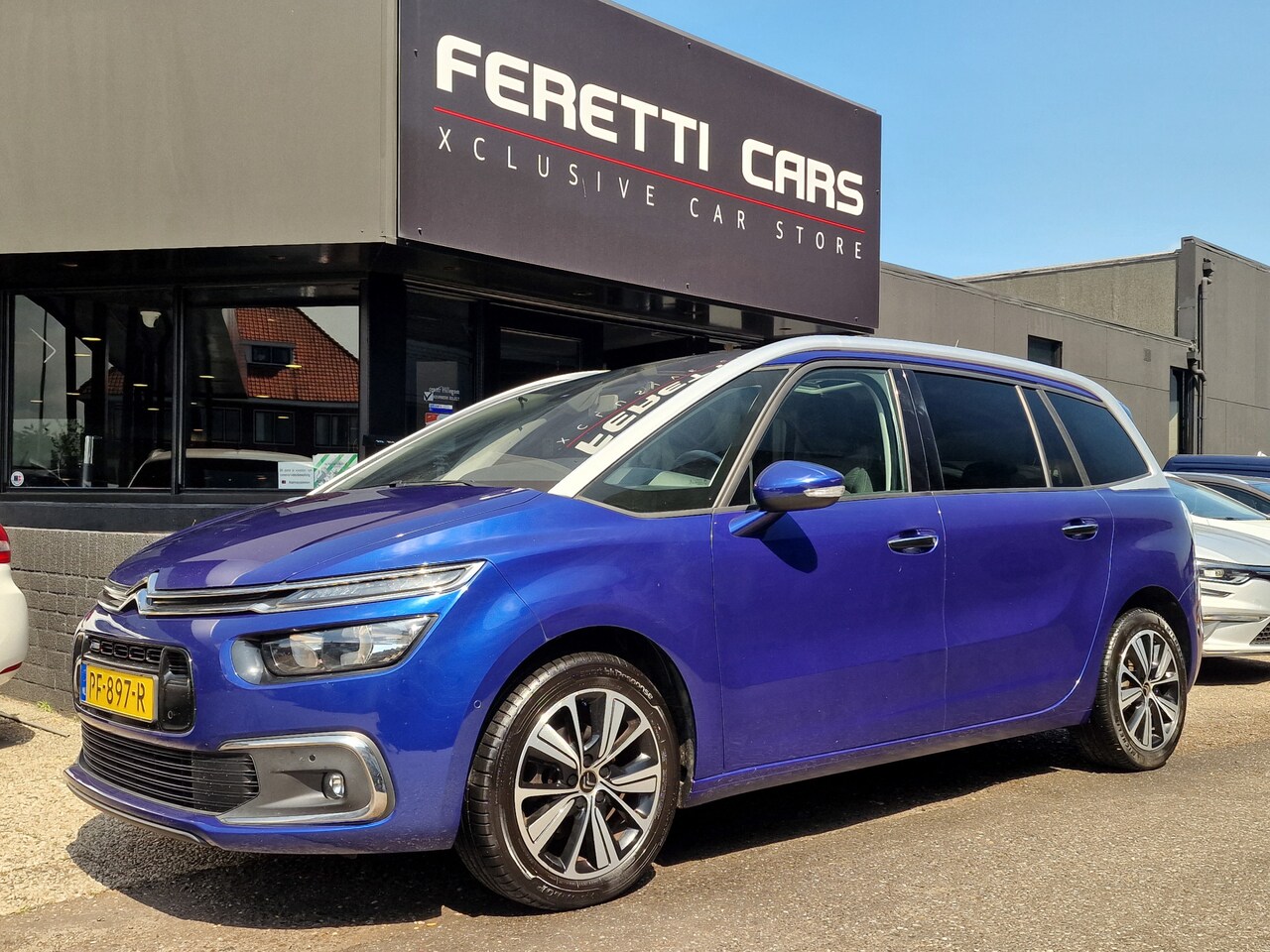 Citroën Grand C4 Picasso - 1.2 PURETECH BUSINESS 7PERS NAVI CAMERA LED 6VERSN LMV PDC - AutoWereld.nl