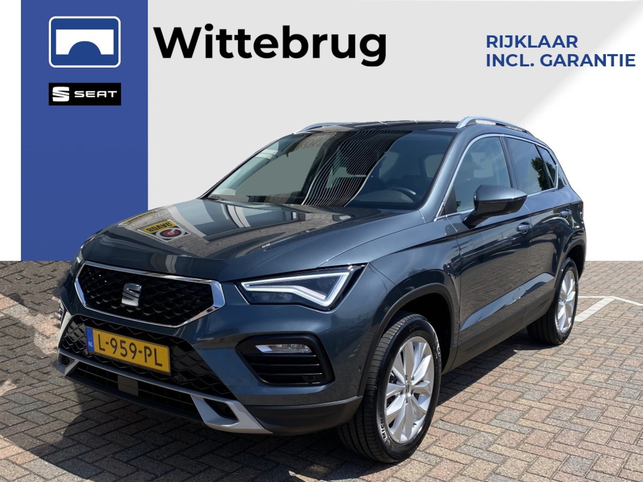 Seat Ateca - 1.5 TSI Style Business Intense / AUTOMAAT / LED LAMPEN / CAMERA PDC V+A / PARK ASSIST / NA - AutoWereld.nl