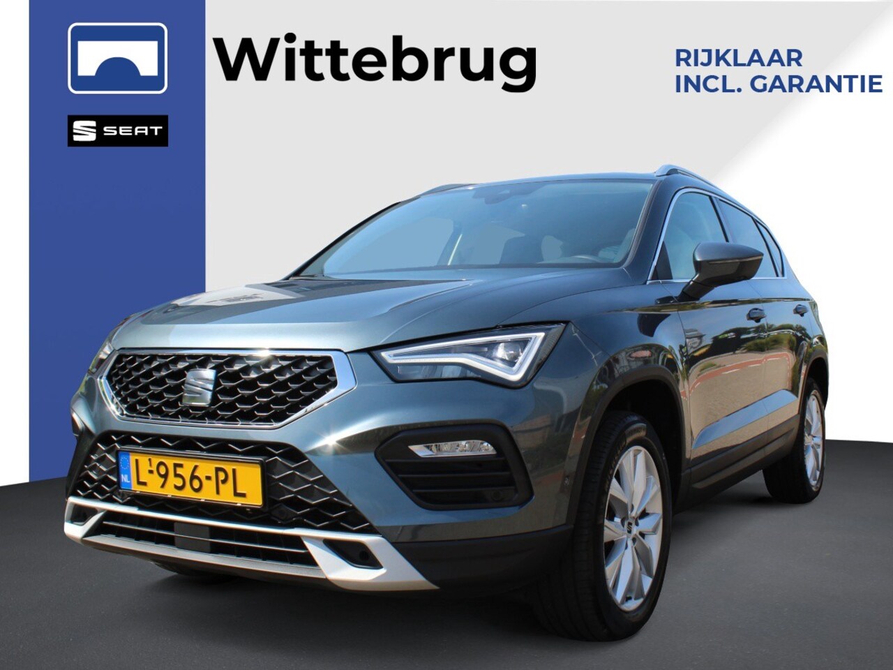 Seat Ateca - 1.5 TSI Style Business Intense LEDER ALCANTARA/ FULL LED/ ACHTERUITRIJCAMERA - AutoWereld.nl