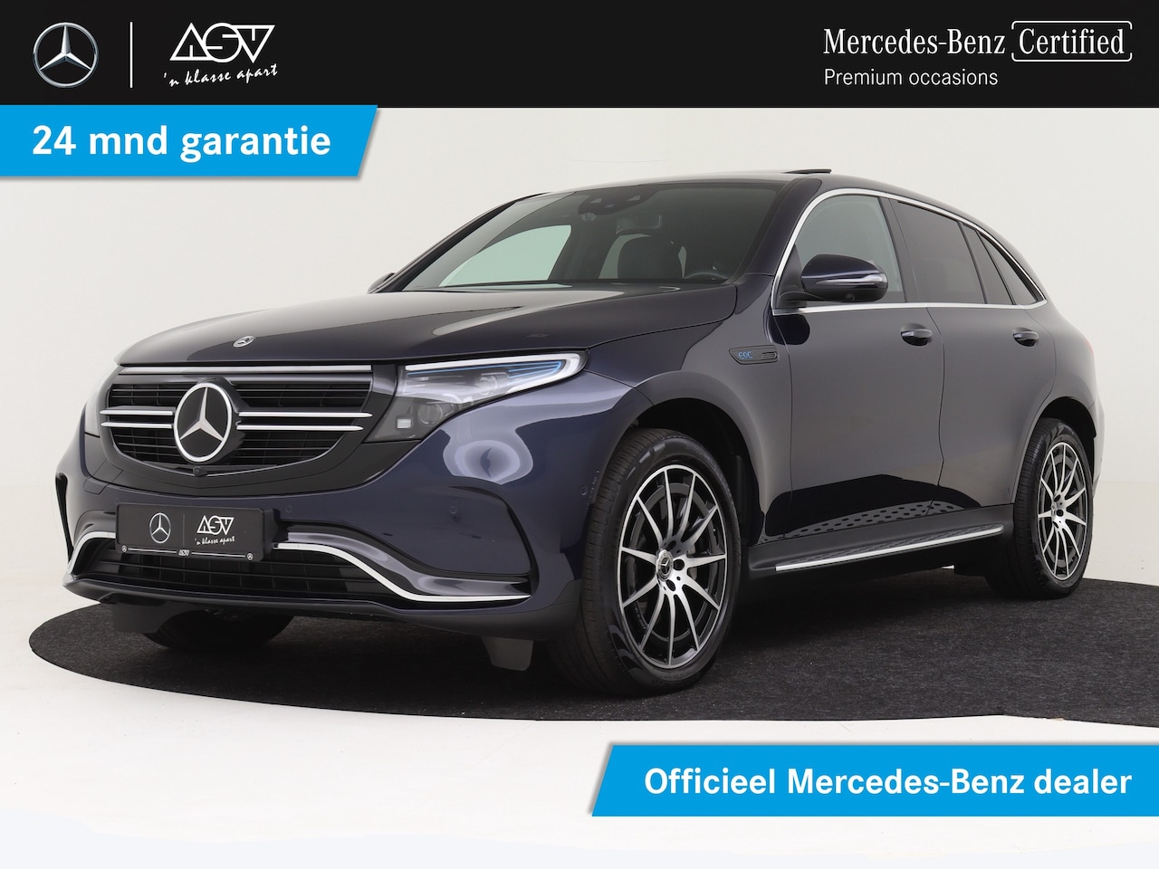 Mercedes Benz Eqc 400 4matic Amg Line Premium Plus 80 Kwh 360 Camera Wegklapbaretrekhaak Rijassistentiepak 21 Elektrisch Occasion Te Koop Op Autowereld Nl