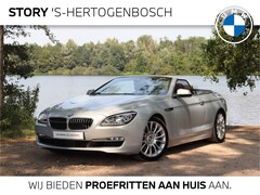 BMW 6-serie Cabrio - 640i High Executive Automaat / Individual / Mondstein Metallic / Harman Kardon / Achteruit