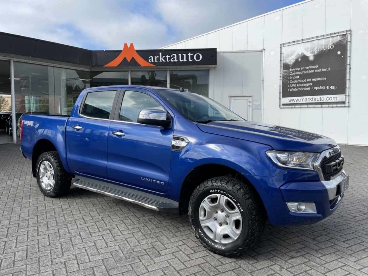 Ford Ranger - 3.2 TDCi 4X4 Limited Double Cab Carplay Leder Cruise Trekhaak!! - AutoWereld.nl