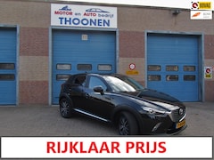 Mazda CX-3 - 2.0 SkyActiv-G 120 TS+ 5 deurs, SUV, airco, Boordcomputer, Stoelverwarming, inklapbare spi