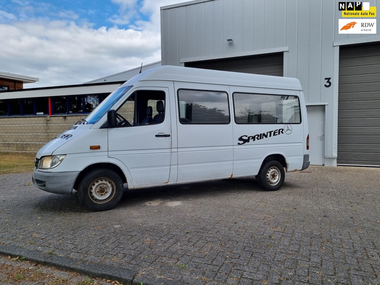 Mercedes Benz Sprinter 208d 312d Lang Hoog Manueel Clean Car 2001 Diesel Occasion Te Koop Op 1424