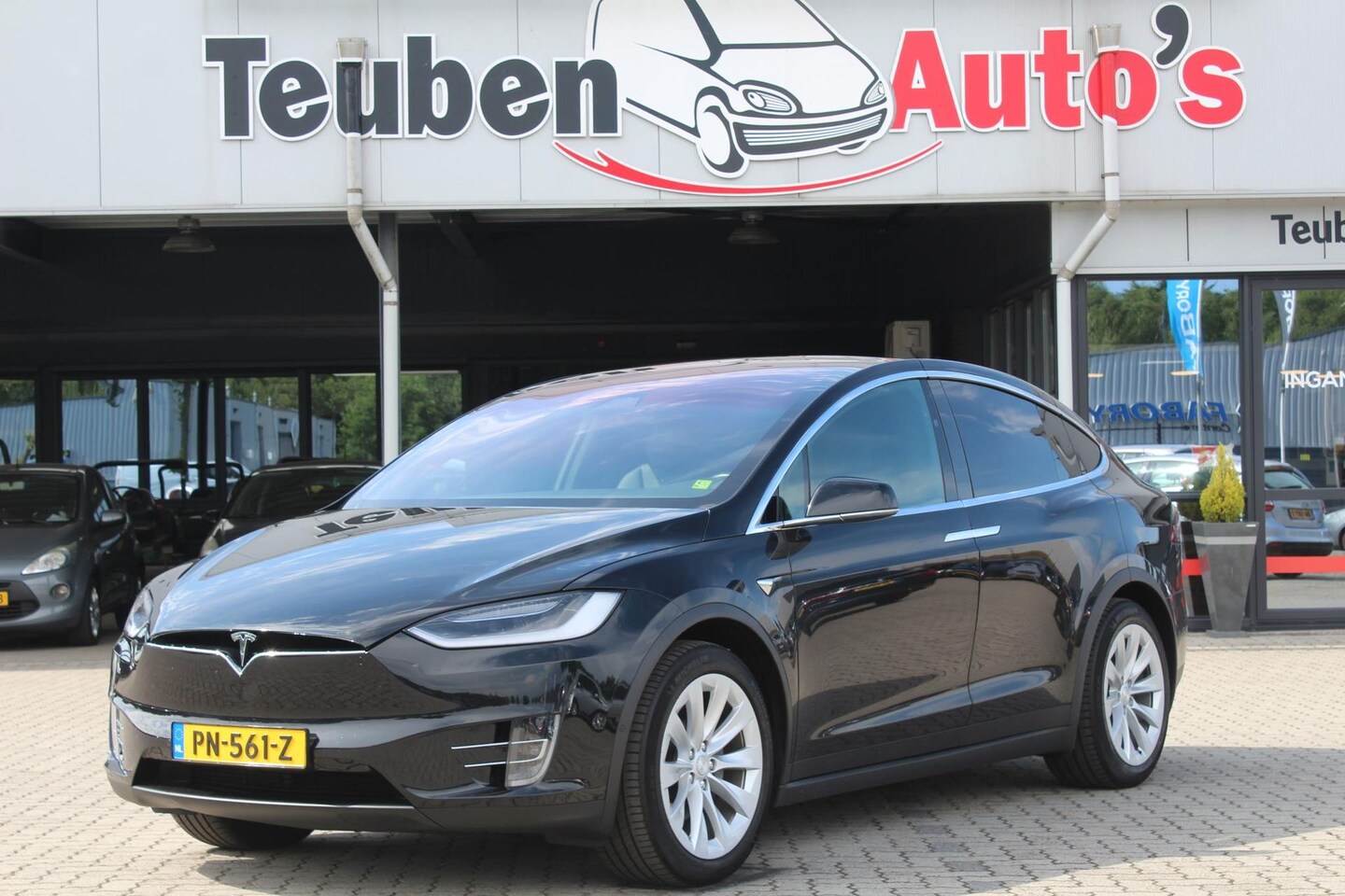 Tesla Model X - 100D 6p. AutoPilot, 6 Persoons, Trekhaak, Luchtvering - AutoWereld.nl