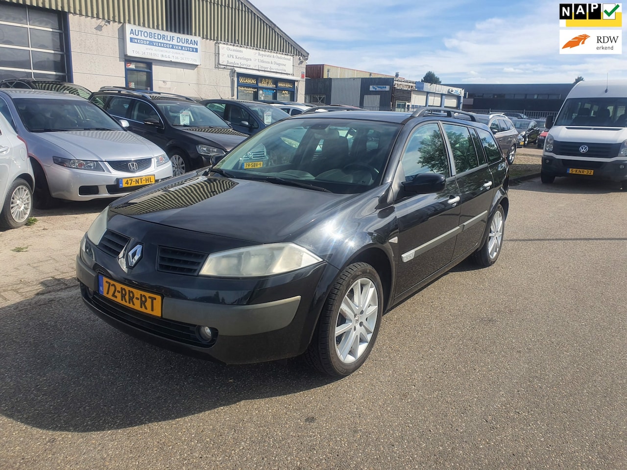 Renault Mégane Grand Tour - 2.0-16V Privilège Luxe Airco Bj.:2005 NAP! - AutoWereld.nl