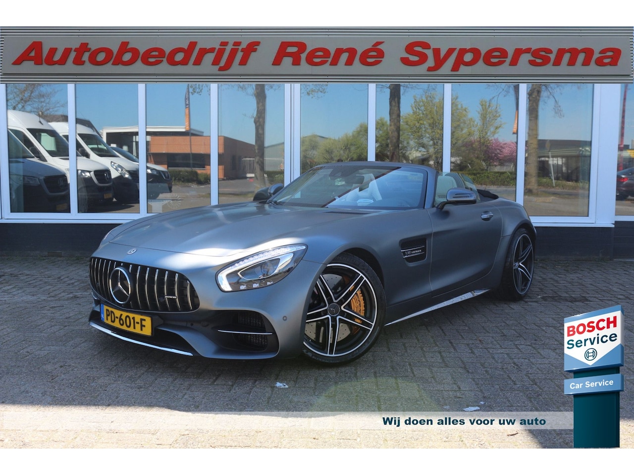 Mercedes-Benz AMG GT Roadster - 4.0 C 558 PK Keramische remmen/Originele Nederlander/ VOL OPTIES! - AutoWereld.nl