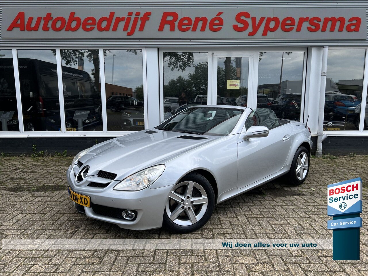 Mercedes Benz Slk Klasse K Prestige Plus Nieuwmodel Airscarf Stoelverw Leder Top Staat