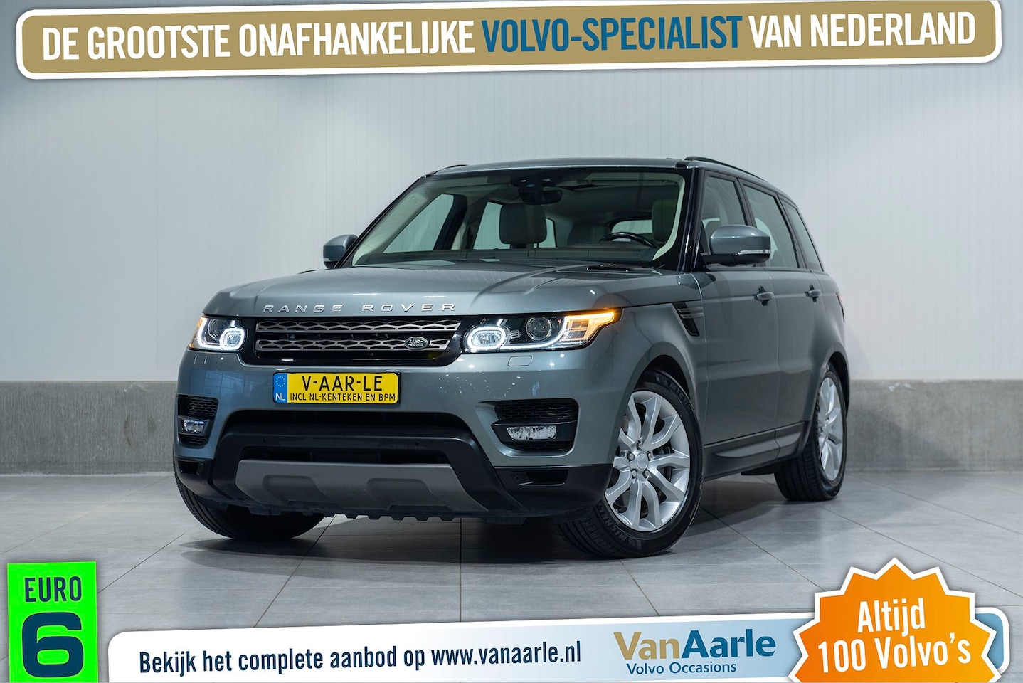 Land Rover Range Rover Sport - Aut. Euro6 3.0 TDV6 SE Leder Navigatie PERS.AUTO 249pk - AutoWereld.nl