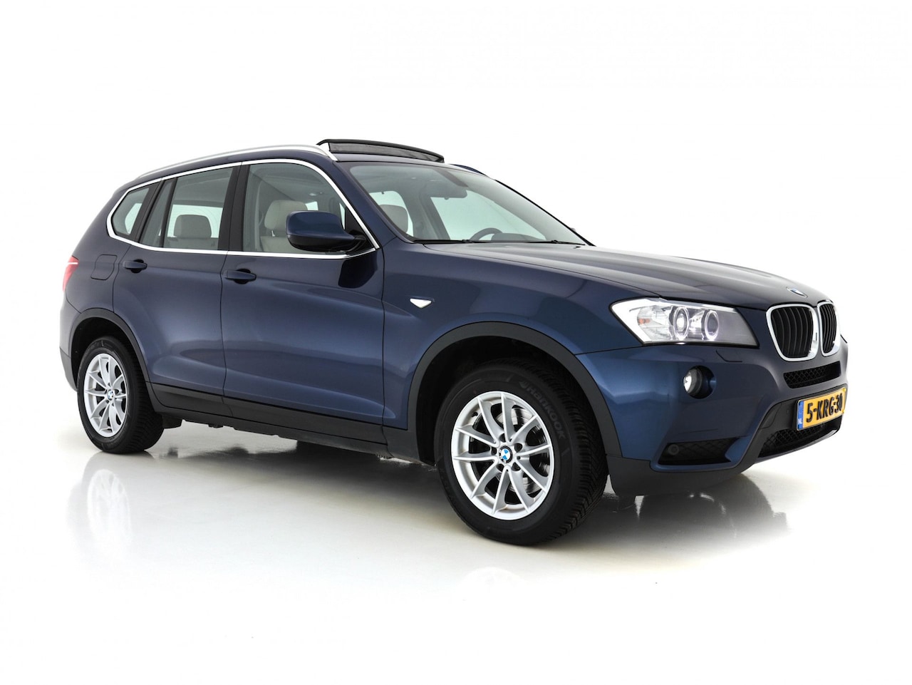 BMW X3 - XDrive20i High Executive Aut. *PANO+XENON+VOLLEDER+NAVI-FULLMAP+CAMERA+ECC+CRUISE+MEMORY+P - AutoWereld.nl