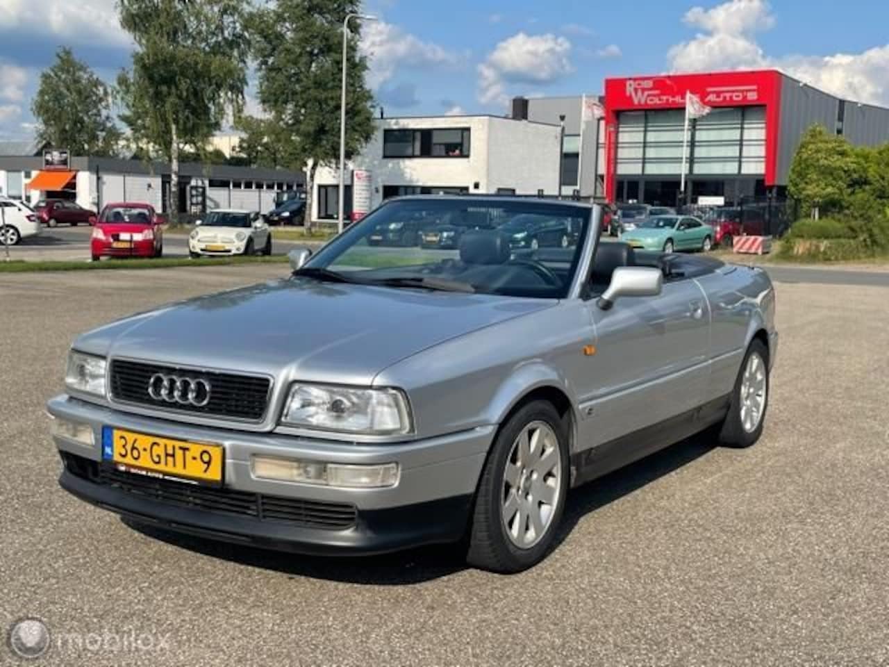 Audi Cabriolet - - 1.8 5V nette auto met goed werkend dak. - AutoWereld.nl