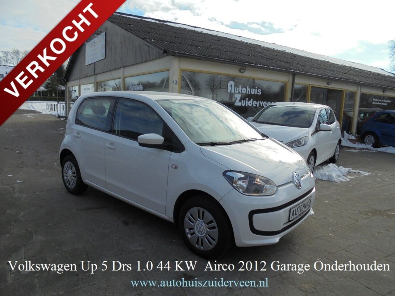 Volkswagen Up! - 5 Drs 1.0 44 KW Airco Garage Onderhouden - AutoWereld.nl