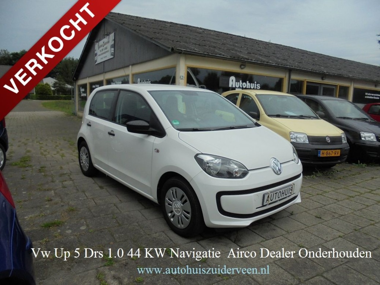 Volkswagen Up! - 1.0 60PK 5DRS Navi Airco Dealer Onderhouden - AutoWereld.nl