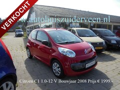Citroën C1 - 1.0-12V 3-DRS 2008 Zeer Zuinig Nw Apk