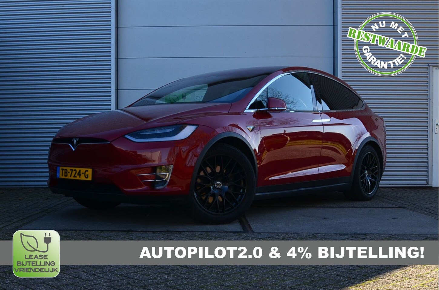 Tesla Model X - 100D AutoPilot3.0+FSD, 4% Bijtelling, incl. BTW - AutoWereld.nl