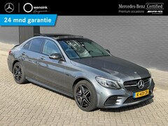 Mercedes-Benz C-klasse - 300 e Business Solution AMG NIGHT Limited | Panoramaschuifdak | 360-camera | Dodehoek assi