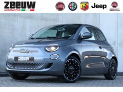Fiat 500 - e La Prima | Navi | Leder | Camera | Carplay | 17"