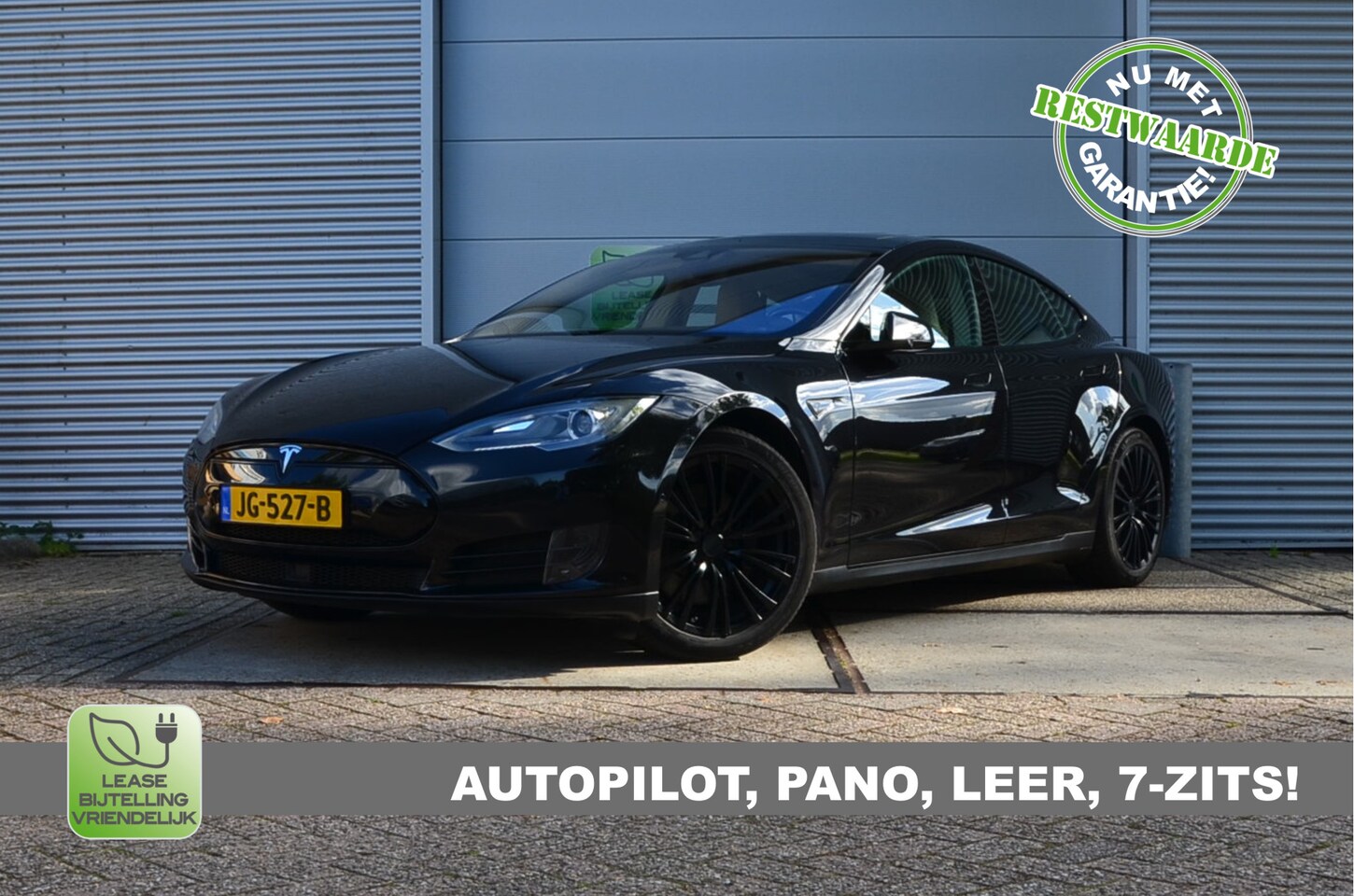 Tesla Model S - 70kwh 7-zits, AutoPilot, MARGE Rijklaar - AutoWereld.nl