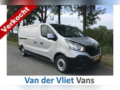 Renault Trafic - 1.6 dCi E6 145pk L2 R-link 3-zits Lease €304 p/m, Navi, Trekhaak, Airco, PDC, Volledig ond